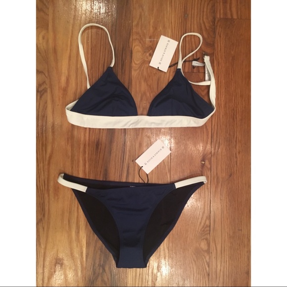 Solid & Striped Morgan Navy Top & Bottom - Picture 4 of 4